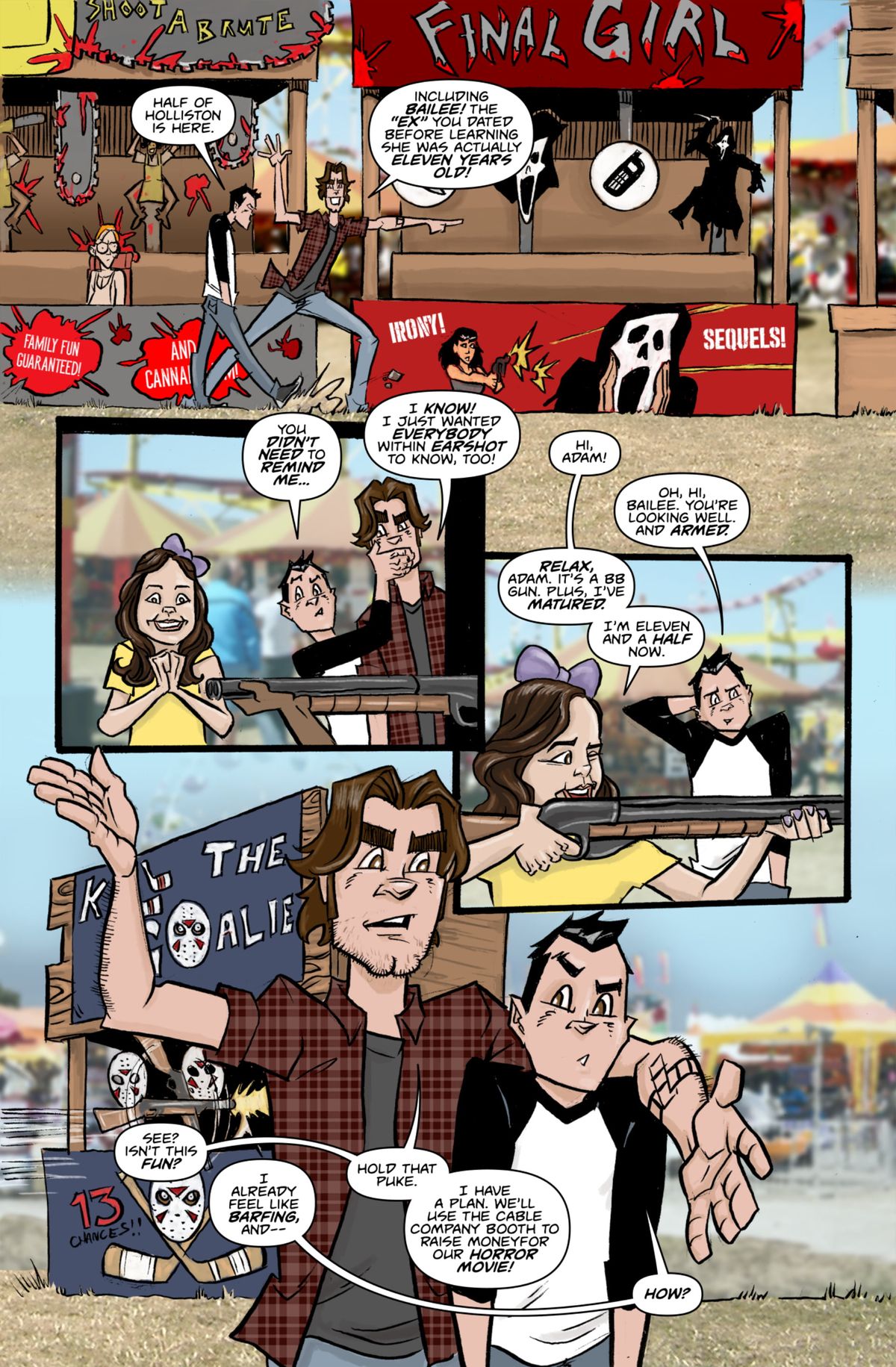 HOLLISTON WK50 CARNIVAL OF CARNAGE #1 BASED ON THE TV SHOW 