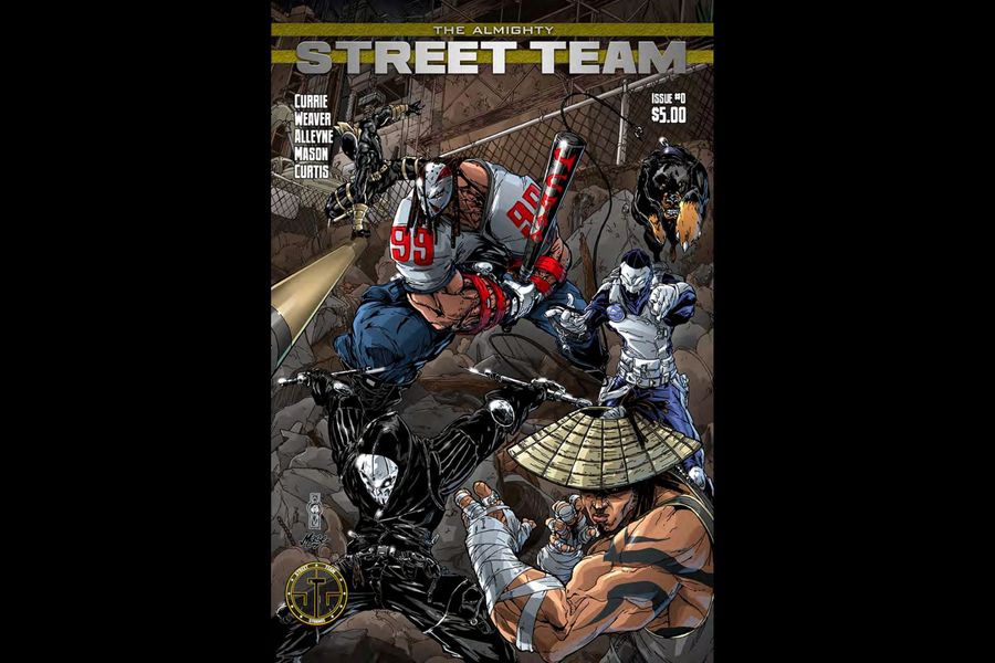 StreetTeam Studios  | The Almighty Street Team #0 page 1 | Spinwhiz Comics